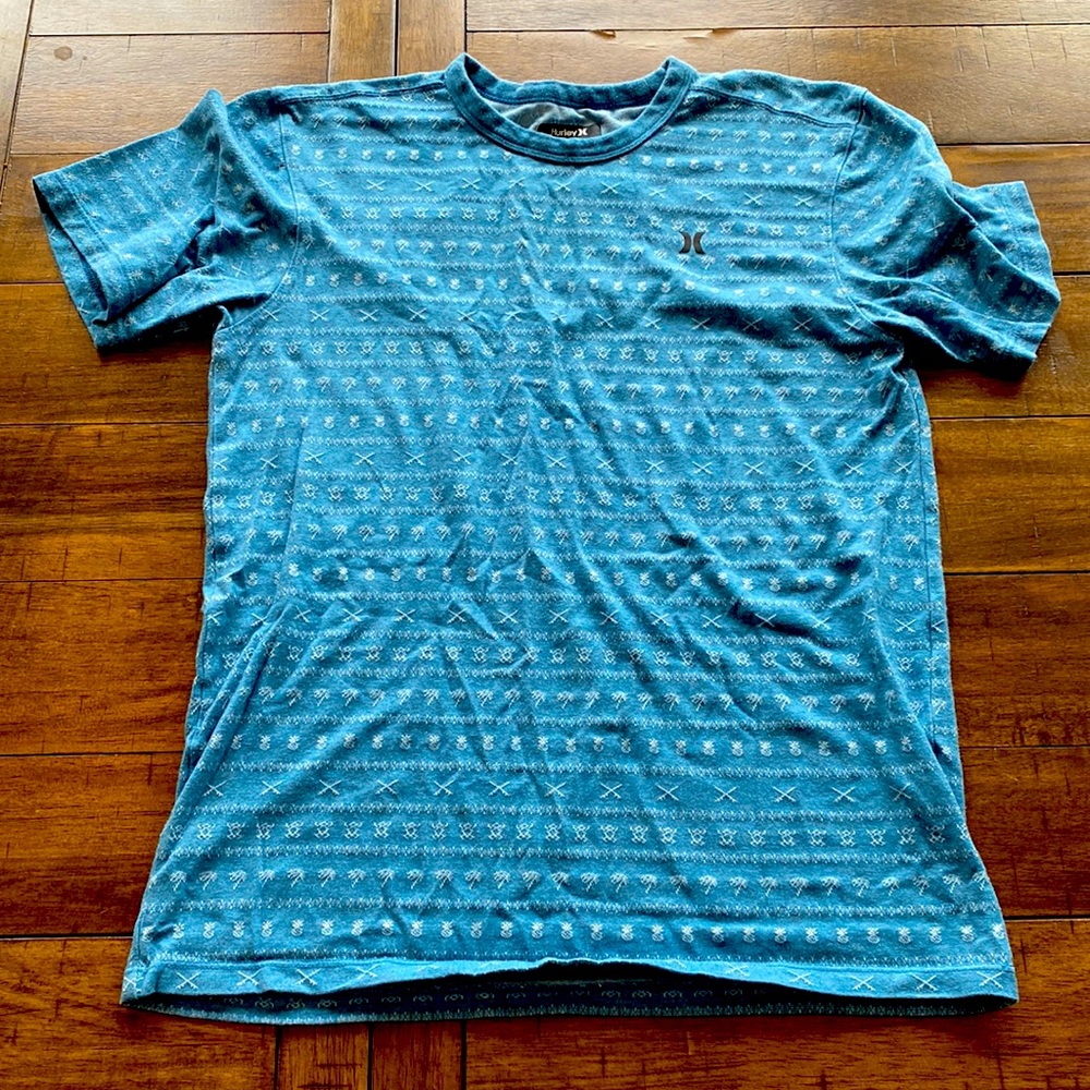 Hurley t-shirt with palm trees